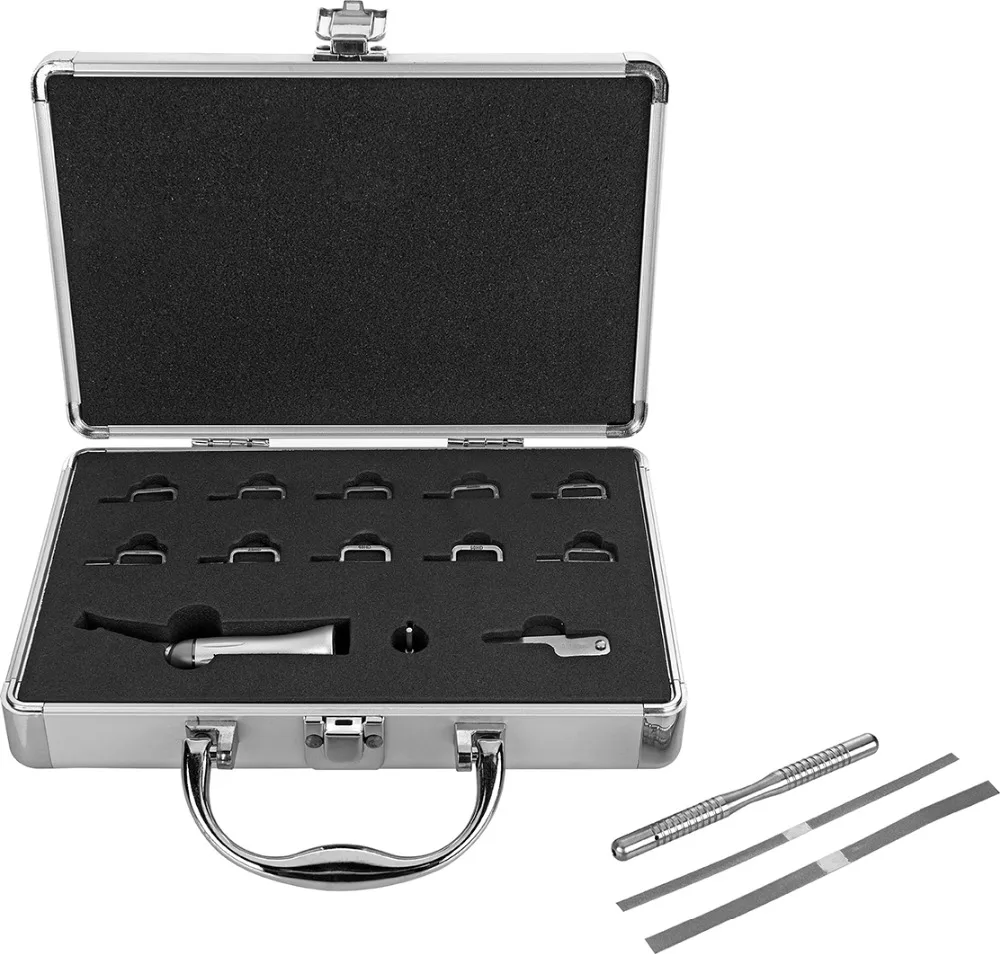 

Dental Adjacent Glaze Set Orthodontic Material Gap Saw with Carry box