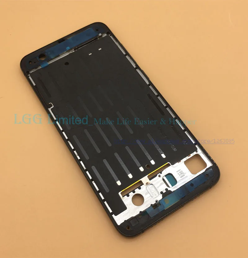 

Black For Xiaomi Mi 6 Middle Frame Faceplate Bezel For Xiaomi Mi6 LCD Screen Supporting Frame Housing WITH Side Keys Spare Parts