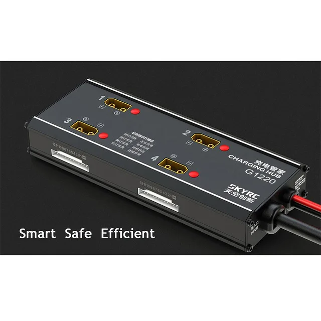 

SKYRC G1220 Charging Hub Charging Management System Paired PC 1260/PC2100 Charger for UAV/Agricultural Drone Batteries