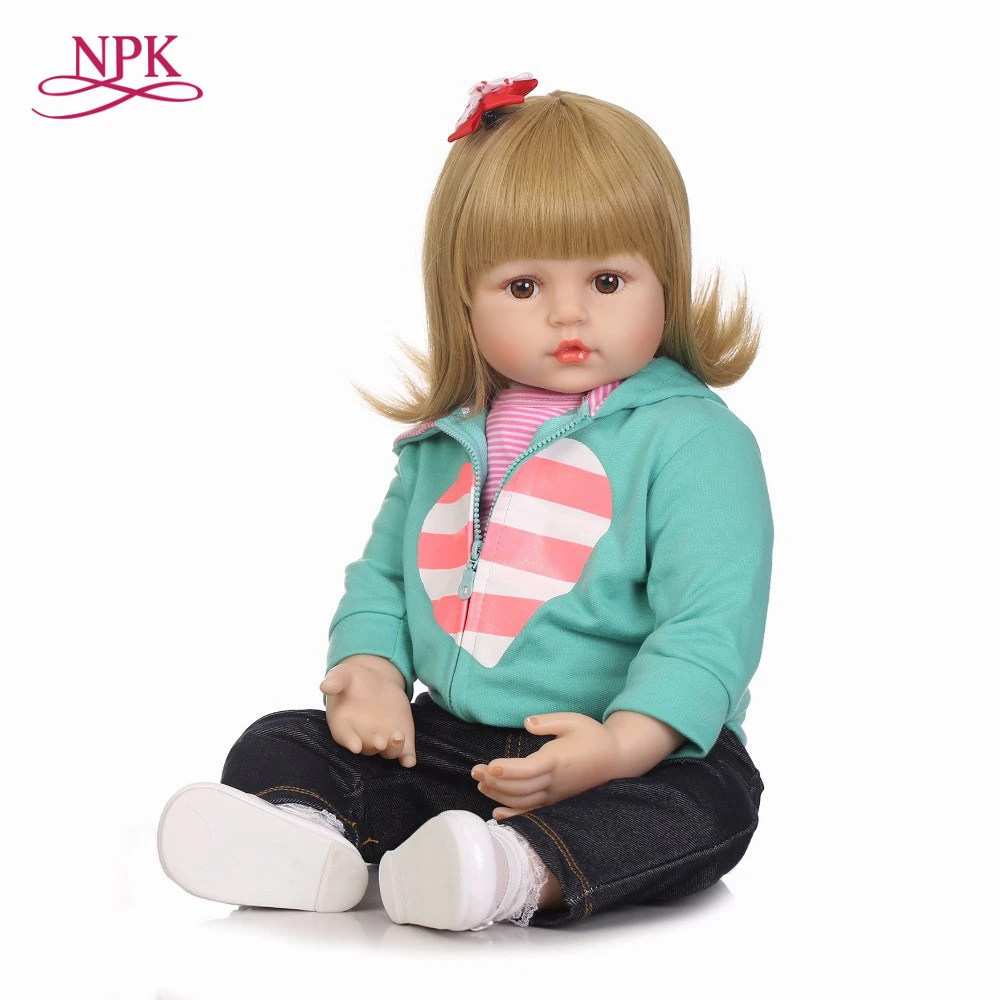 Силиконовая кукла-младенец 55 см | Игрушки и хобби