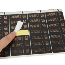 Пользовательские наклейки s ПВХ печать наклейки логотипа на заказ 10 мл флакон ярлык