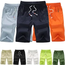 Летние новые мужские модные хлопковые мужские шорты кэжуал с завязками на талии черные хаки мужские шорты больших размеров Мужские 4XL 5XL