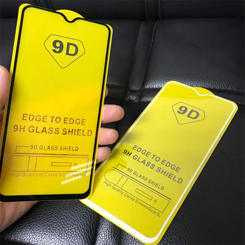 50 шт./лот 9D& 5D& Lion полностью покрытое клеем закаленное стекло для Xiaomi 9 Lite 9SE CC9 CC9E A3 для Redmi Note 7 8 Pro экранная пленка