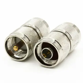 

10PCS N Male Plug to UHF PL259 PL-259 Male Plug RF Coaxial Adapter Connector