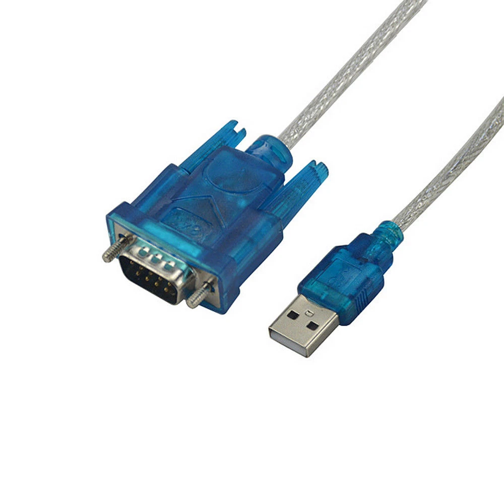 1 шт. USB 2 0 к RS232 последовательный порт 9 контактный кабель DB9 адаптер для
