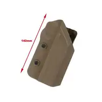 Tactical Airsoft Hunting Belt System Mount 0305 Kydex Holster Mag Pouch for Marui 1911 GBB BK/DE
