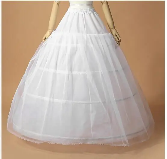 3 кольца, один слой, тюль, кринолин, для бального платья, свадебное платье, белый юпон, для свадьбы, Нижняя юбка,, свадебная Нижняя юбка