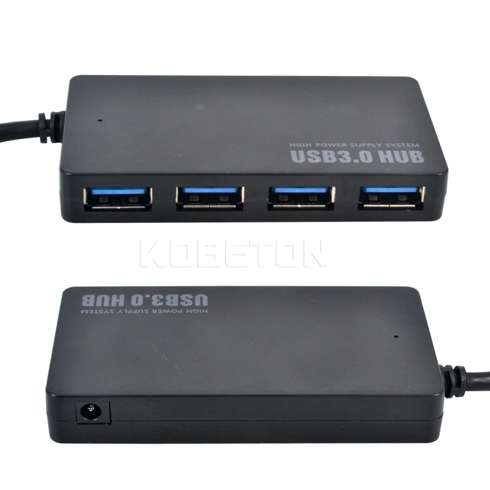 Kebidu компактный дизайн 5 Гбит/с USB 3,0 4 Порты и разъёмы концентратор USB3.0 сплиттер адаптер ультра Скорость для портативного компьютера ПК мощный источник питания