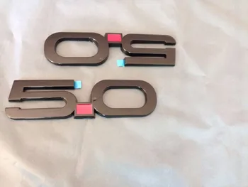 

2017 glossy Black Mustang GT 5.0 Fender Emblem Logo - 20 pcs