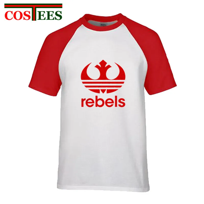 STAR WARS Rebel Text Logo T-Shirt Homme