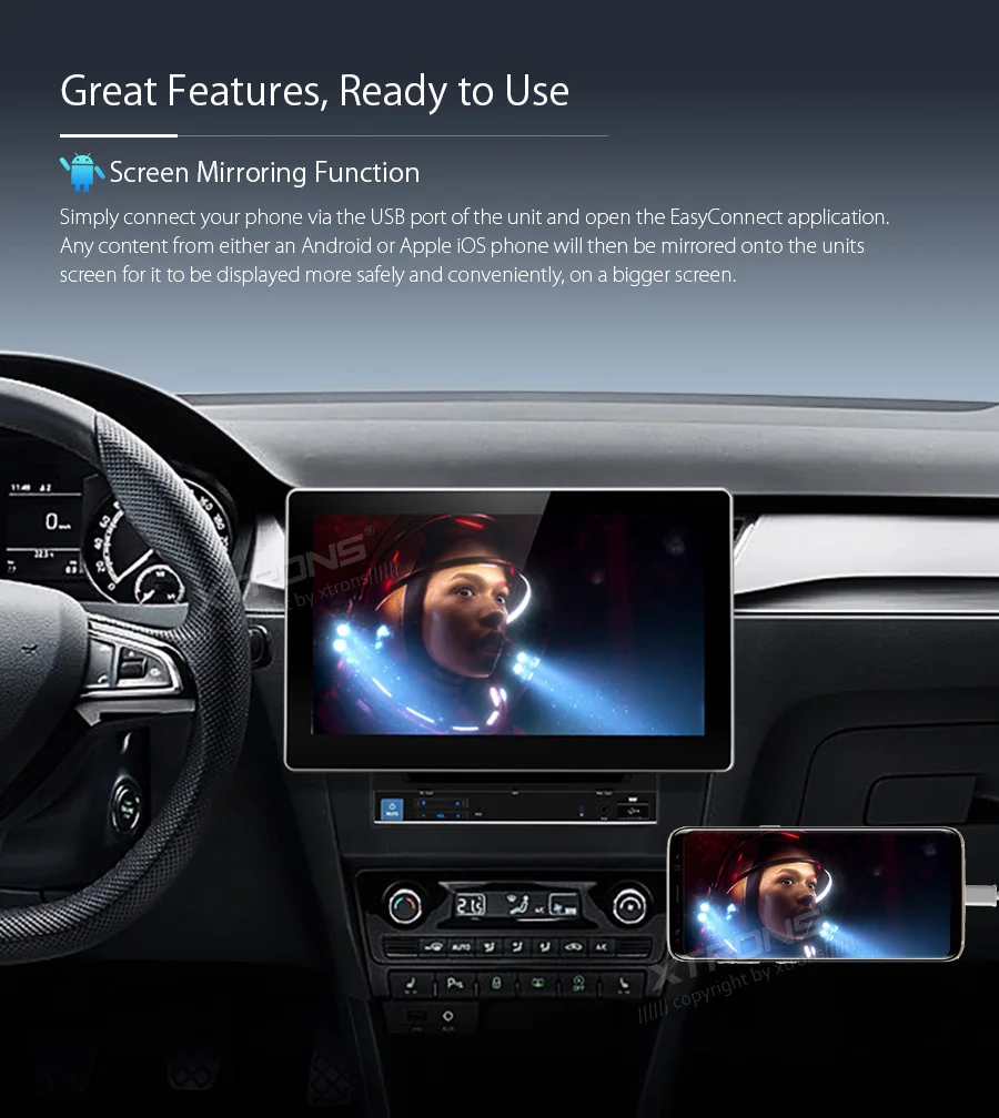 Top 10.1" Android 8.1 OS 2 Din Car DVD Multimedia Double Din Car Navigation GPS Two Din Car Radio with 4G/3G/WIFI Internet Support 9