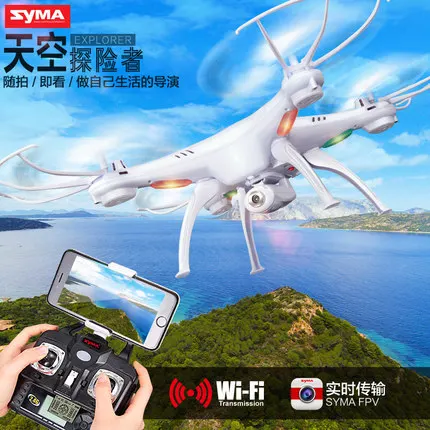 Дрон SYMA X5SW X5SC RC вертолет Квадрокоптер с 2MP WiFi FPV HD камера видео Дистанционное управление вертолет в режиме реального времени FSWB