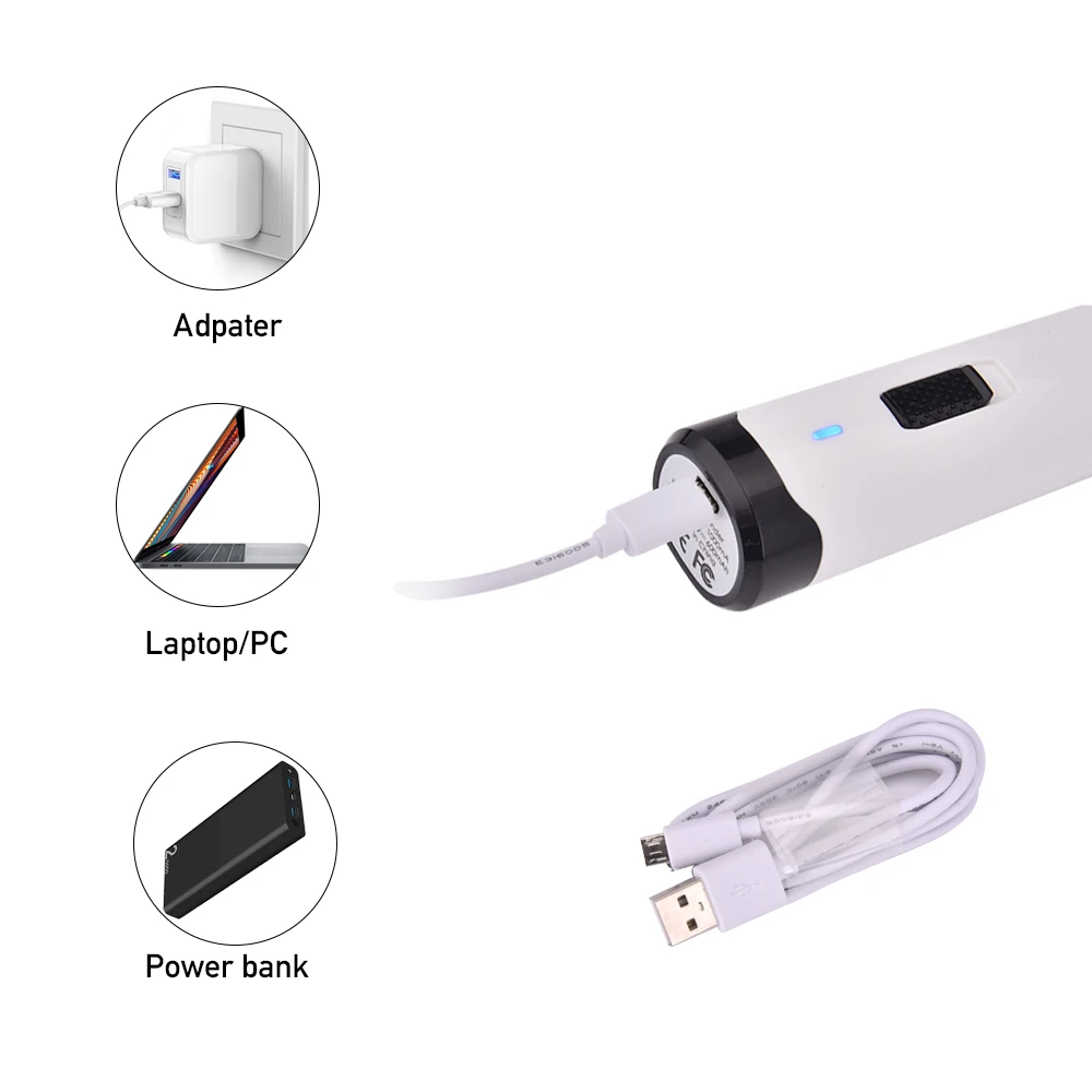 Baratos 2 velocidades carga USB eléctrico recargable para mascotas taladro de uñas sin dolor patas de acicalamiento cortador de alisado perro gato amoladora de uñas