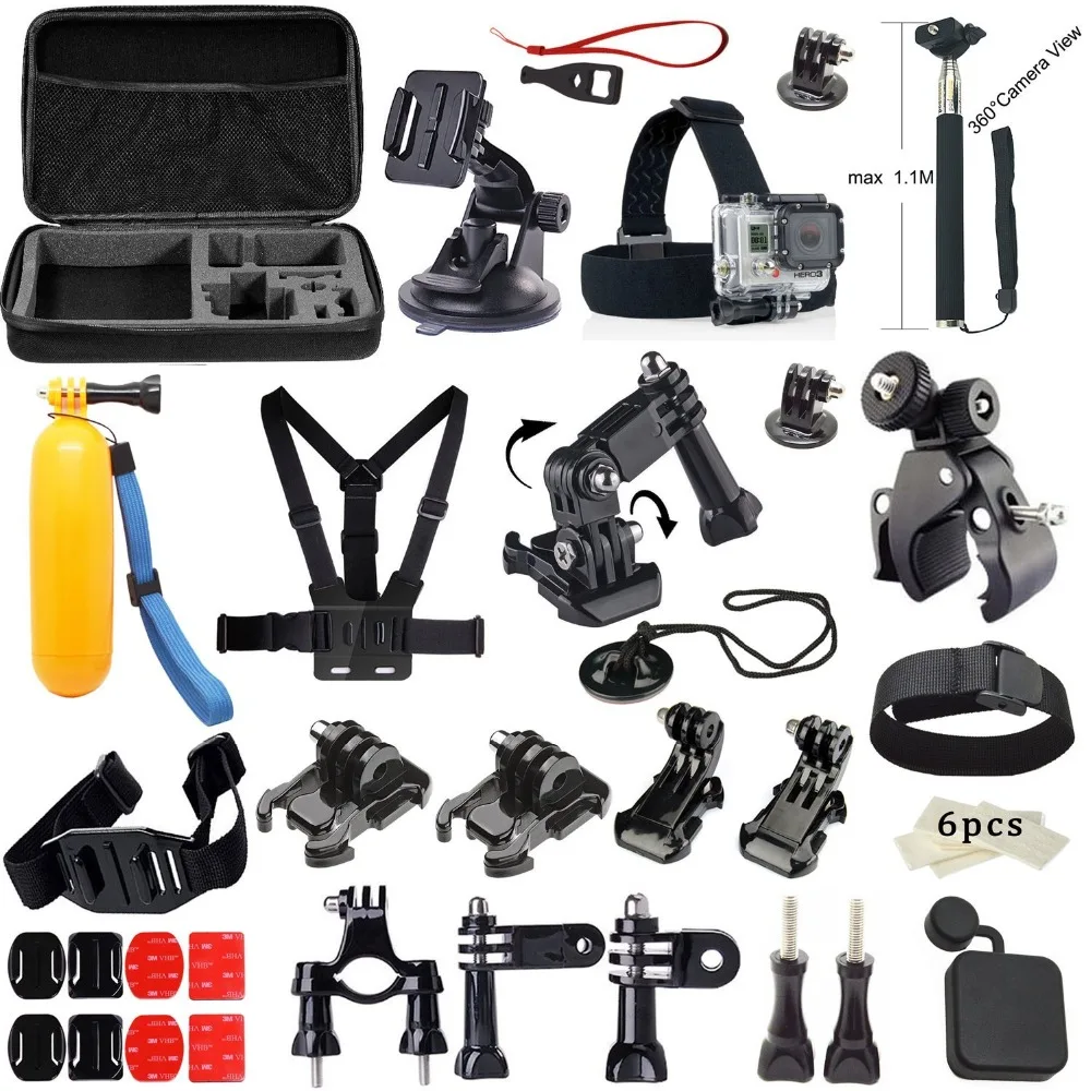 Husiway for Gopro Accessories kit for gopro mount accessories 360