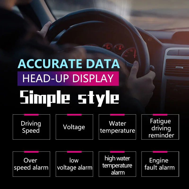 Car HUD Speed Projector  (3)