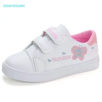 

New Kids Shoes For Girls Fashion Children Casual Shoes Butterfly Cute Toddler Kids Sneakers Breathable Baby Girls Shoes