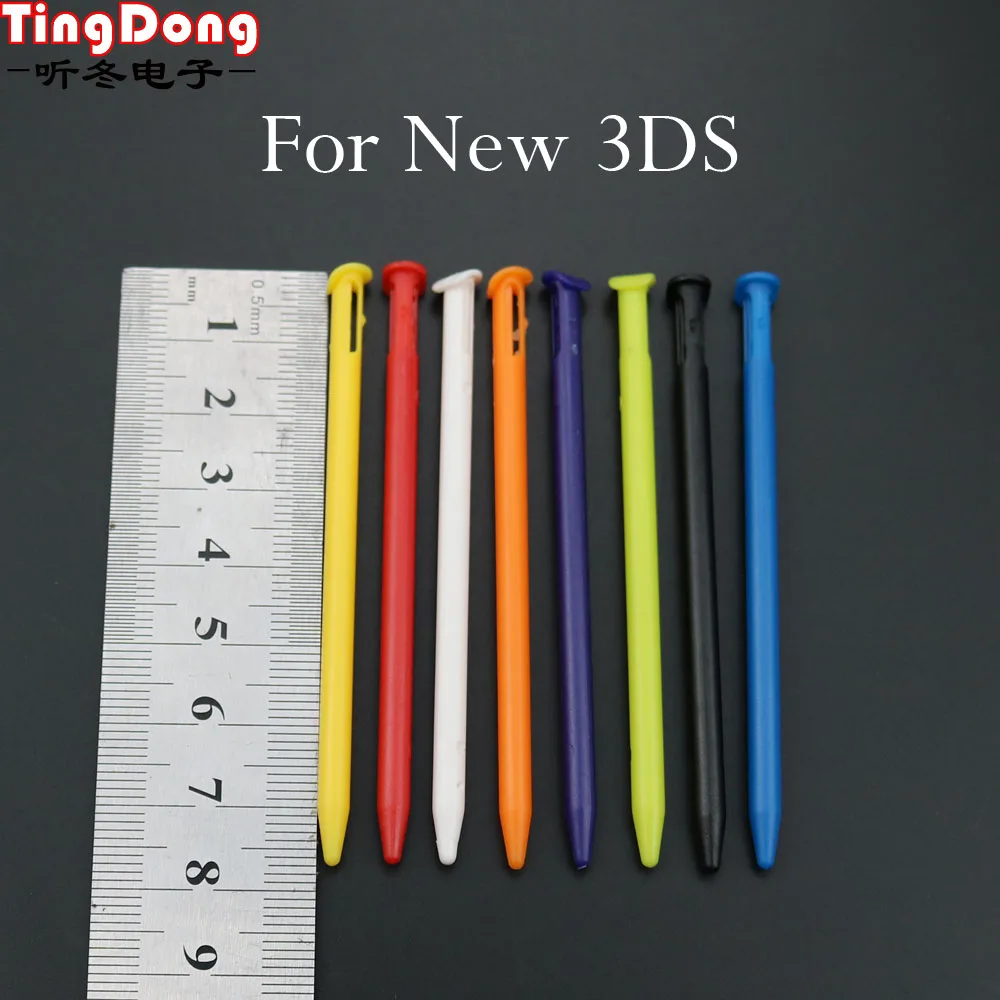 TingDong 12 шт. разноцветные стилус для сенсорного экрана Пластиковые Стилус N 3DS Nintendo