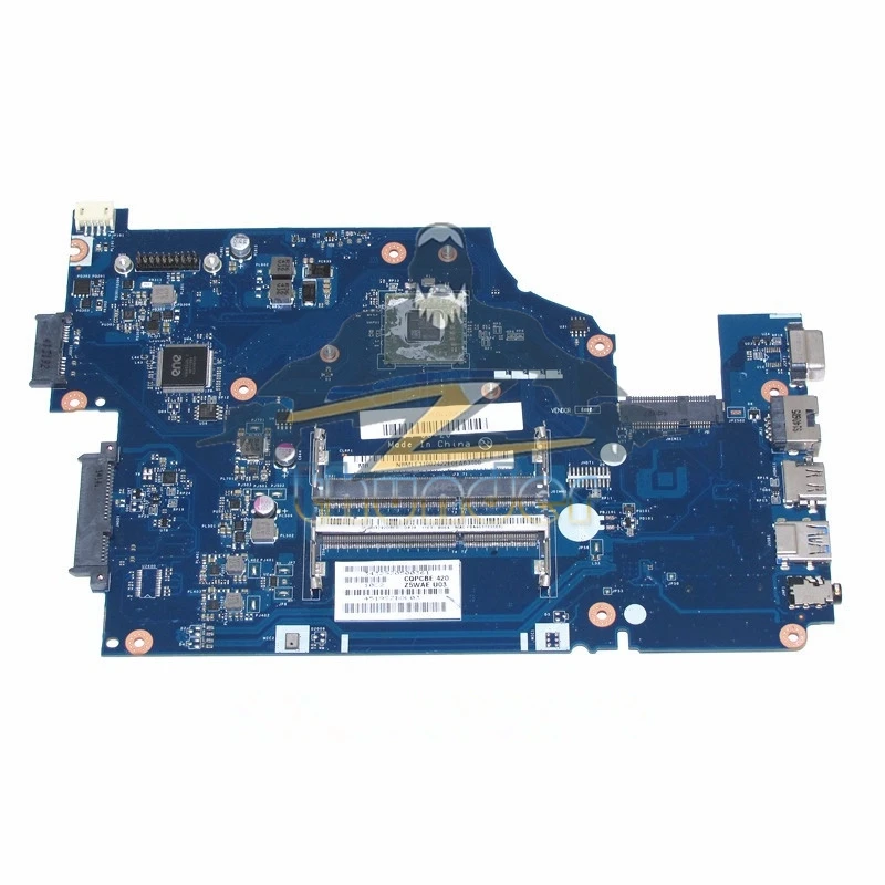 Материнская плата Z5WAE для ноутбуков acer aspire NB. Mlf11001 NB.MLF11.001 материнская DDR3 LA-B232P |