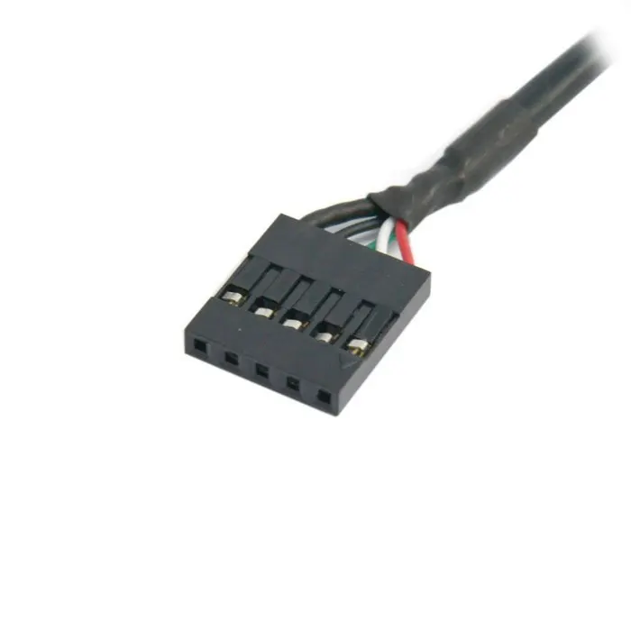 25 см USB 2 0 B гнездовой разъем крепление панели для принтера шаг 54 мм 5pin корпус PCB