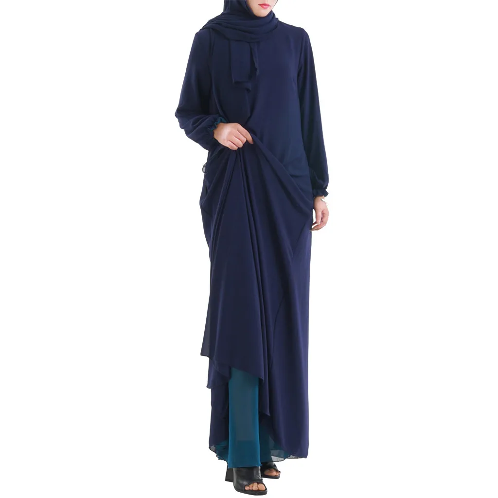 Abayas жемчуг розовый красный женская мусульманская одежда платья Хиджаб этнические халаты мусульманский Ближний Восток Макси платье принт кафтан 4,17