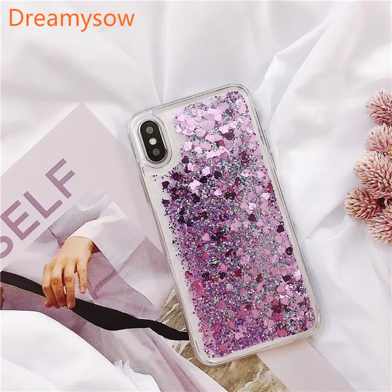 

For Samsung Galaxy S8 S9 S10 Plus S10E A50 A30 A20 A10 Quicksand Glitter Cover For J8 J4 J6 A7 A6 A8 plus 2018 M10 M20 M30 Case