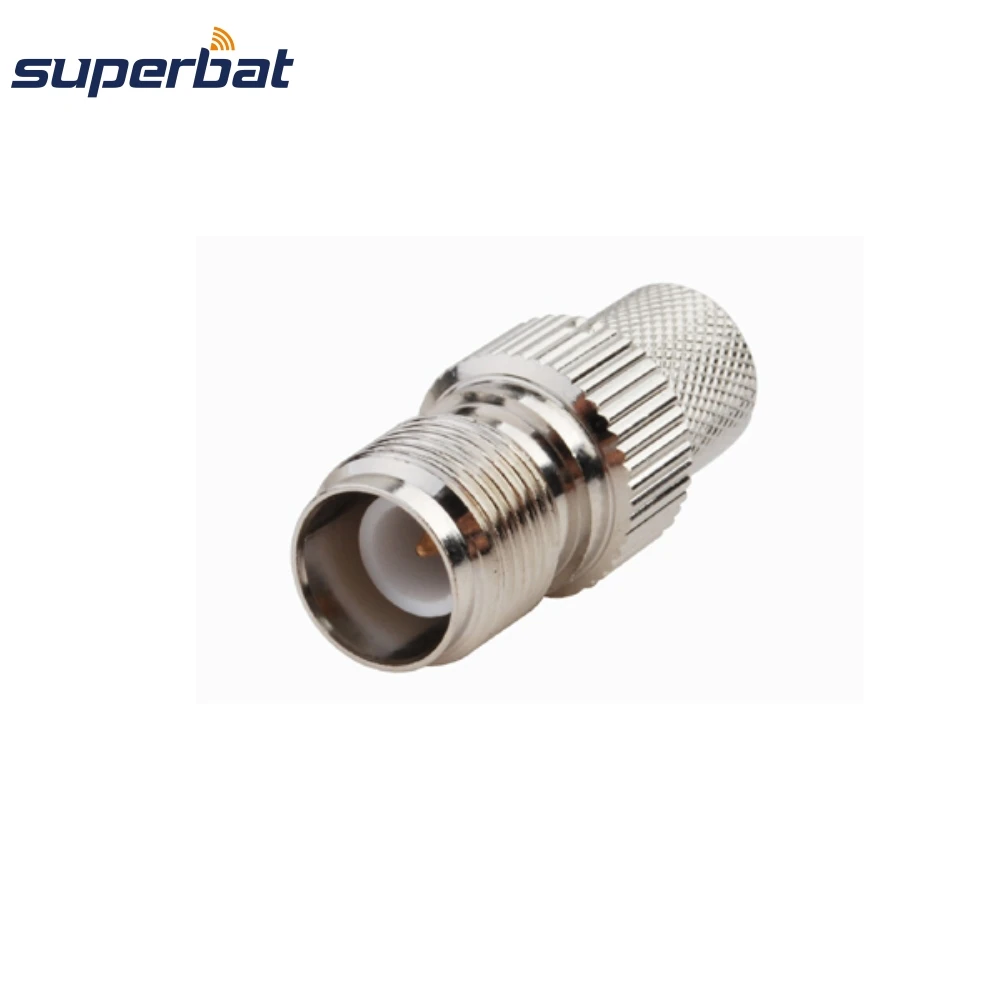 Superbat 10pcs RP-TNC Crimp Jack(Male Pin) RF Coaxial Connector for Cable RG8 RG214 LMR400 | Мобильные телефоны и