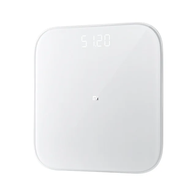 Xiaomi Smart взвешивание весы 2 Bluetooth 5,0 баланс здоровья тест данных монитор СВЕТОДИОДНЫЙ дисплей точность весы Mifit APP - Цвет: White