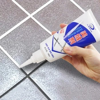 

180ml Tile Grout Repair Squeeze Gap repair agent Repair pen Floor Floor Scratches filler Sealant construction tool