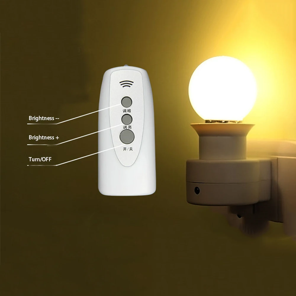  ZINUO Led Night Light 1W 3W 5W 7W 9W Wireless Remote Control Dimmable Night Lamp For Kids Children  - 32627797349