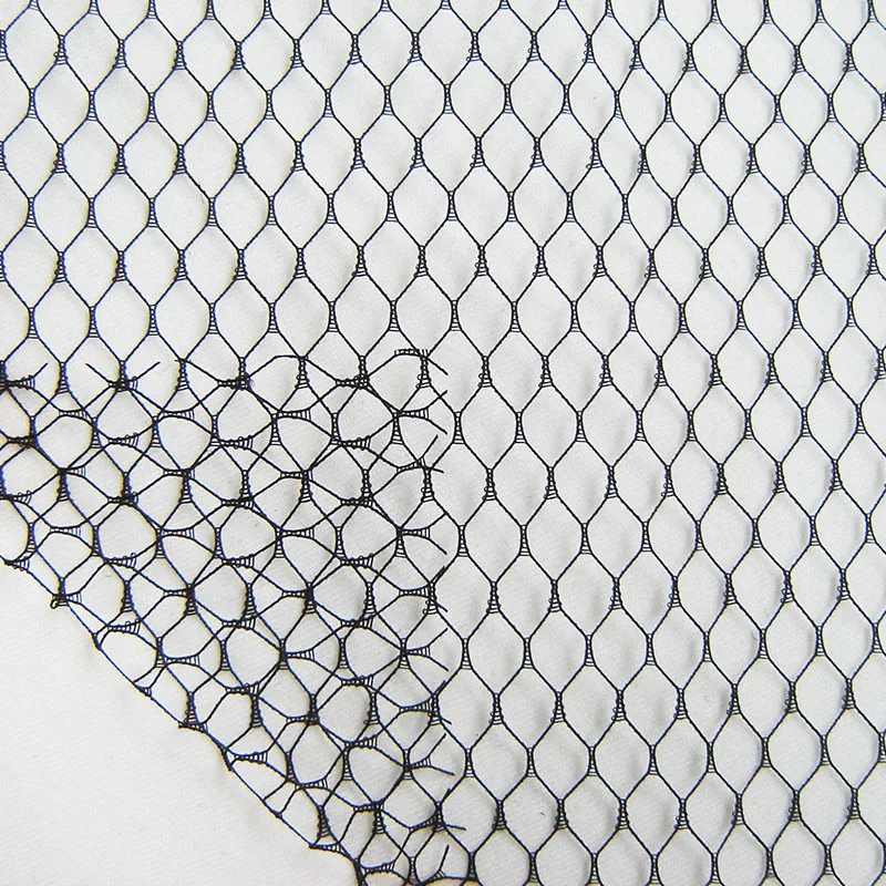 1 kus bílé černé tvrdé pletivo textilie francouzský návrhář dekorace nevěsta závoj čistá utěrka pro výrobu party šaty klobouk šicí materiál