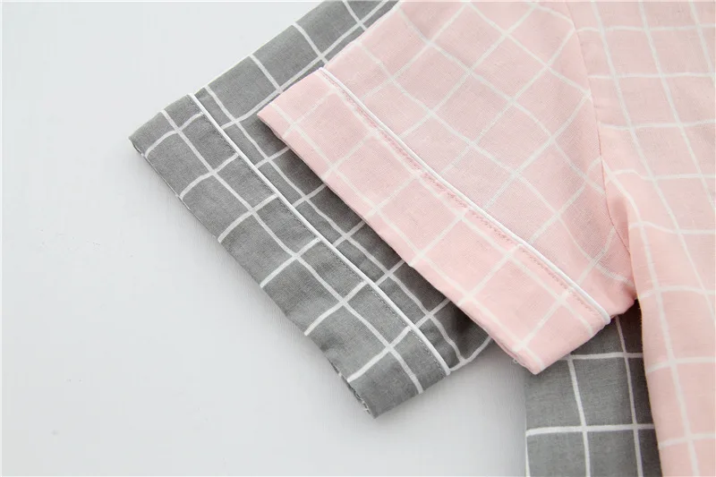 plaid cotton pijamas (3)