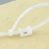 100pcs White Network Wire Nylon Plastic Self-locking Cable Zip Tie Base Holder ► Photo 2/5