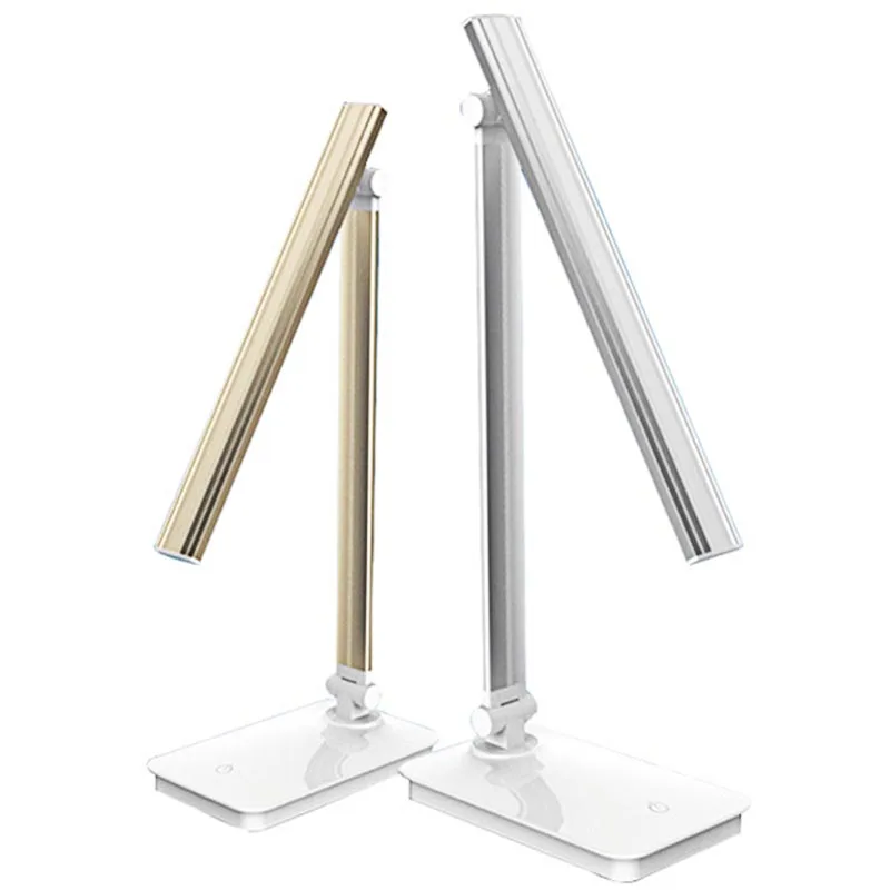 

Study Light USB Charging Fold 3 Files Dimmable Rotation LED Table Lamp Touch Control LED Table Lamp 15Pcs LEDs Table Light