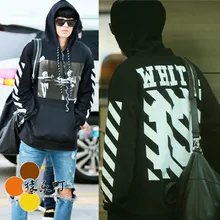 Herbst und winter exo pyrex1 für 4 s s brief digitale offwhite 13 plus samt mit kapuze sweatshirt