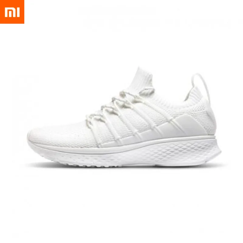 

Original Xiaomi Mijia Smart Sports 2 Sneaker Uni-moulding Techinique Fishbone Lock System Elastic Knit Vamp Shock-absorbing Sole