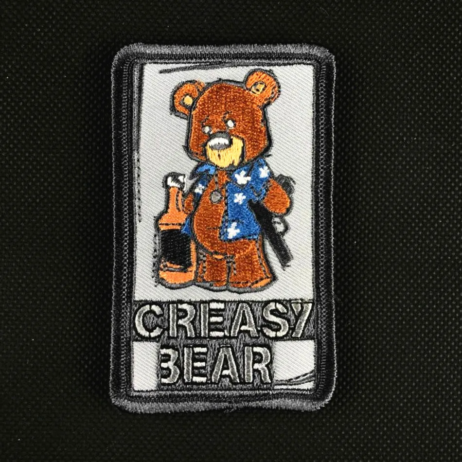 tactical teddy bear patch
