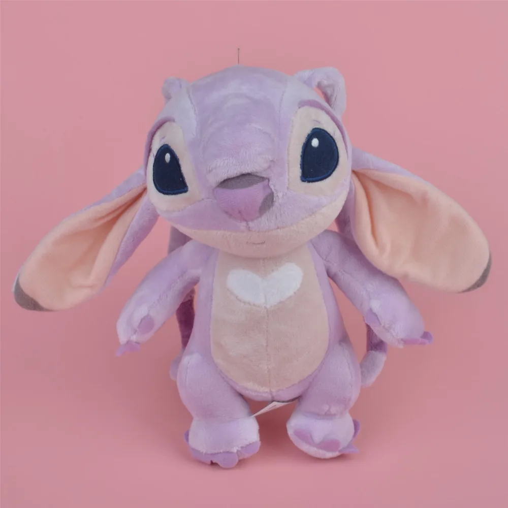 

25cm Pink Angel Plush Toy, Stitch's frined Cute Baby/ Kids Gift Plush Toy Free Shipping