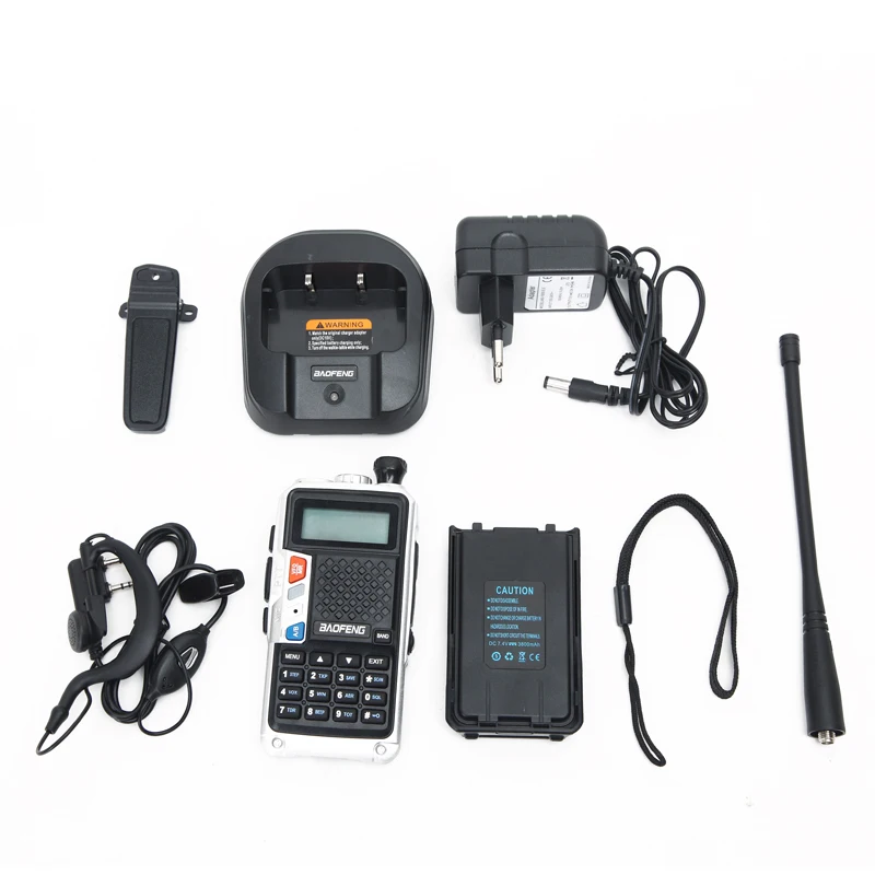 Рация BAOFENG BF UVB3 PLUS 8 Вт UHF/VHF Двухдиапазонная с радиусом действия 10 км 2 шт.|Рации| |
