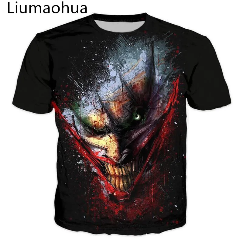 

Liumaohua 2018 New Suicide Squad 3d T Shirt Men Women Harley Quinn Joker T Shirt Hombre Funny Hip Hop Clothing Brand t-shirt