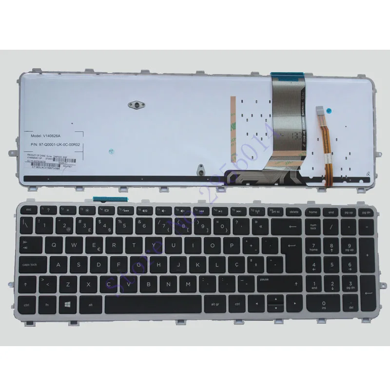 

Portugal keyboard for HP pavilion 15-J 15T-J 15Z-J 15-J000 15t-j000 15z-j000 15-j151sr PO with backlight laptop keyboard