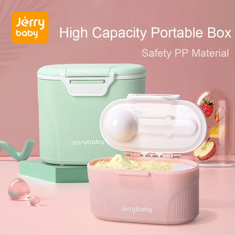 

Baby Formula Milk Storage Infants Portable Milk Powder Formula Dispenser Food Container Storage Feeding Box for Kids Food PP Box