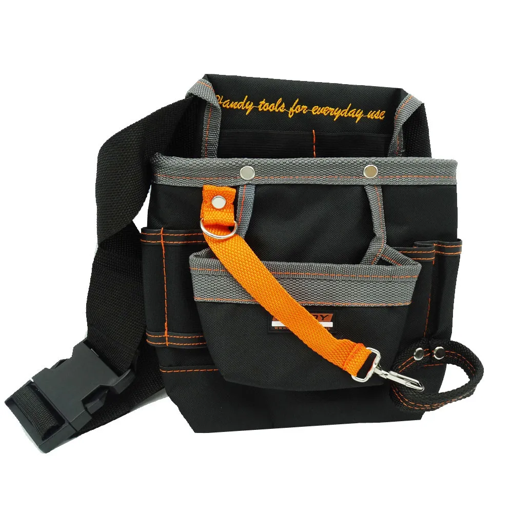 מוצר High Quality 8 Pockets Oxford Tool Pouch Electrician Tools Bag
