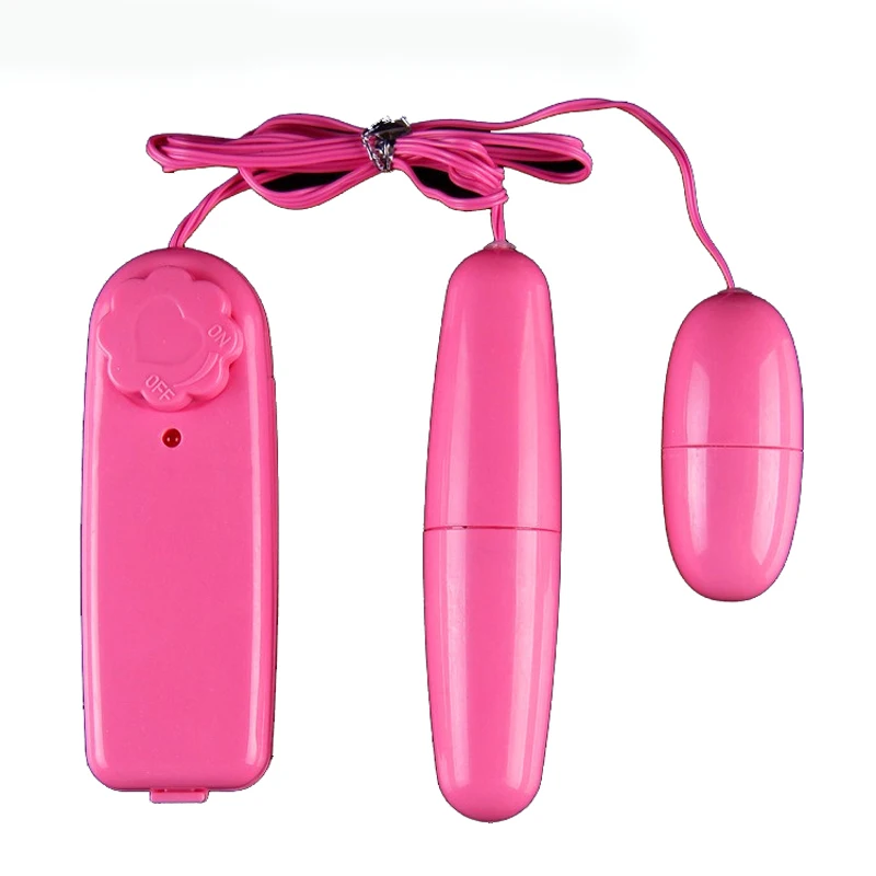 Double Vibrating Jump Eggs Vibration Mini Vibrator Clitoral Bullet Sexy