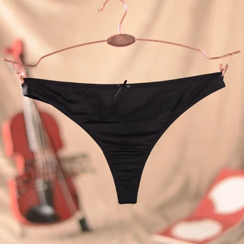 

Women's Seamless Hipster Underwear Girls Thong Comfort Solid G String