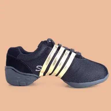 Dance Shoes Women Men New Brand Dance Sneaker Shoes Black Air Mesh Hip Hop Dance Sneaker Athletic Girls Shoes For Woman