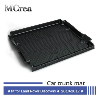 

MCrea Car Trunk Mat Cargo Liner For Land Rover Discovery LR4 4 2017-2010 Trunk Luggage Sheet Boot Mud Tray Floor Mat Accessories