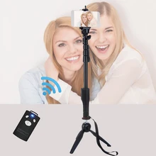 Для iPhone 5 5s 6 7 Sumsang S7 Телефон Gopro DSLR камера Bluetooth Selfie Палка Yunteng 1288 Телескопический Монопод и 228 Мини штатив