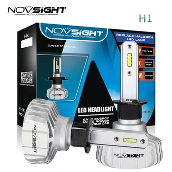 

2pcs NOVSIGHT H1 LED Headlight CSP Chip 50W Automobiles Lamp 10000LM Fog Lights 6500K IP68 Waterproof Auto Led Light A Pair