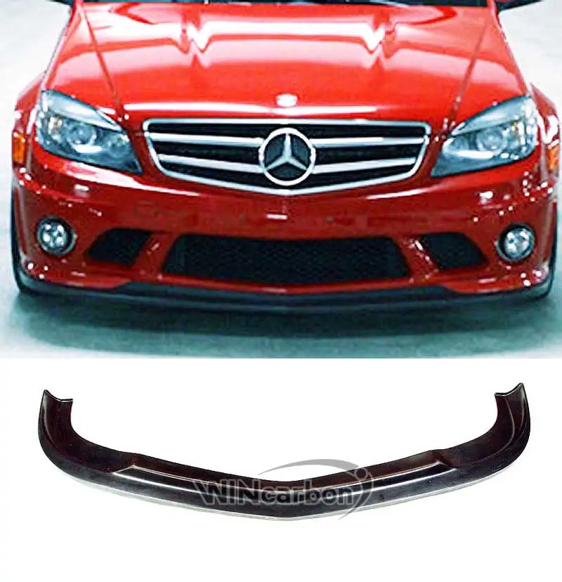 

AK STYLE front Lip spoiler splitter FOR Mercedes BENZ W204 C-CLASS C63 bumper 2008-2011