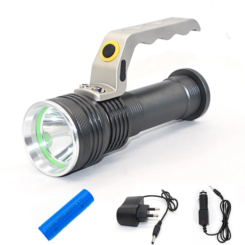 Перезаряжаемые светодиодный фонарик 2000LM Cree Q5 ручной фонарь Факел Портативный